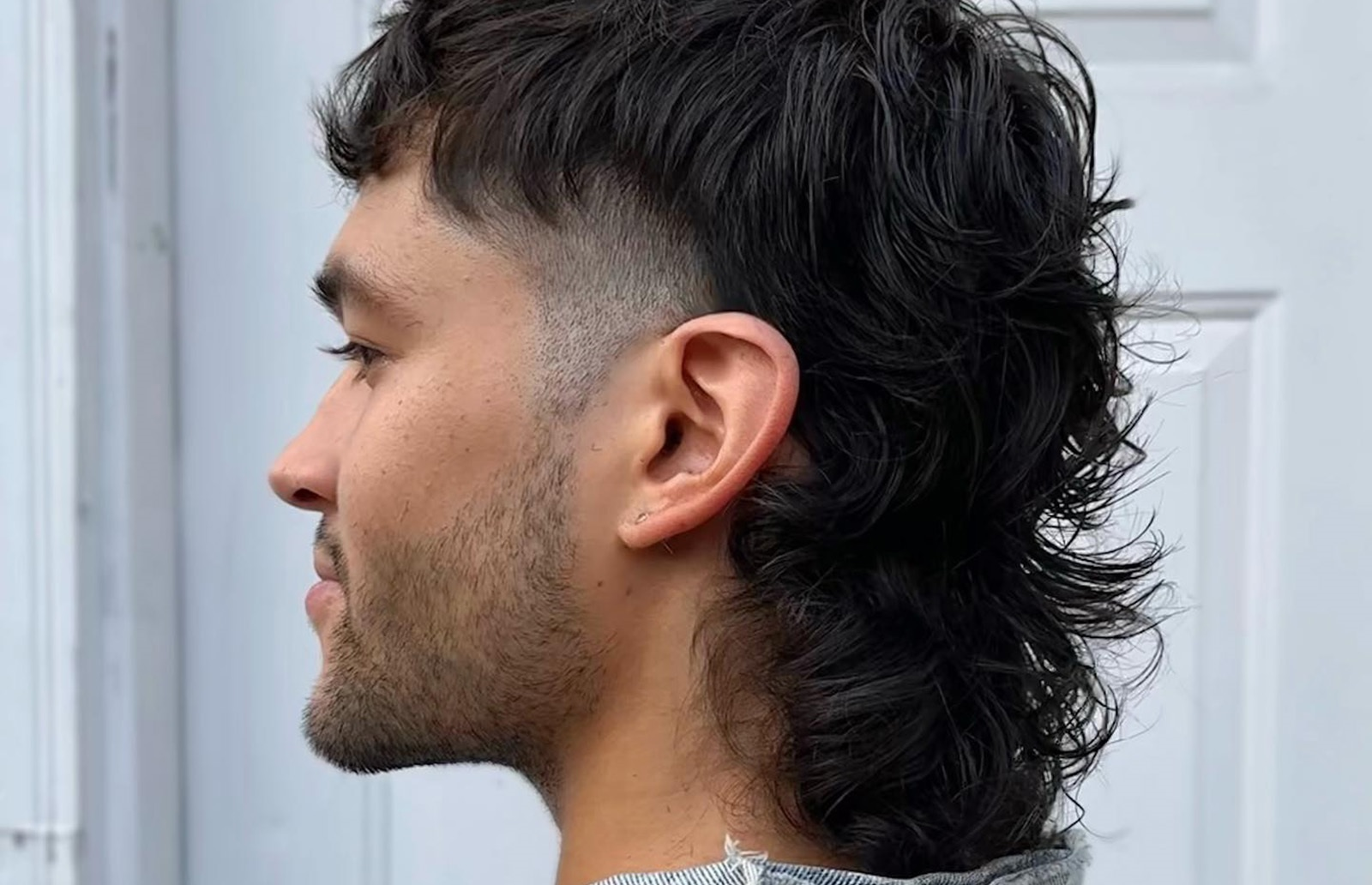 Straight Hair Mullet